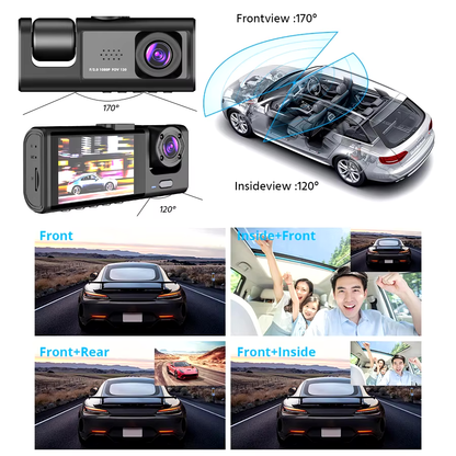 Tugify™ 360° Vision Dash Cam Pro